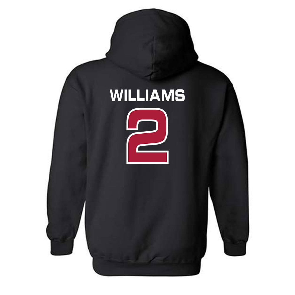 CWU - NCAA Football : King Williams - Classic Shersey Hooded Sweatshirt-1