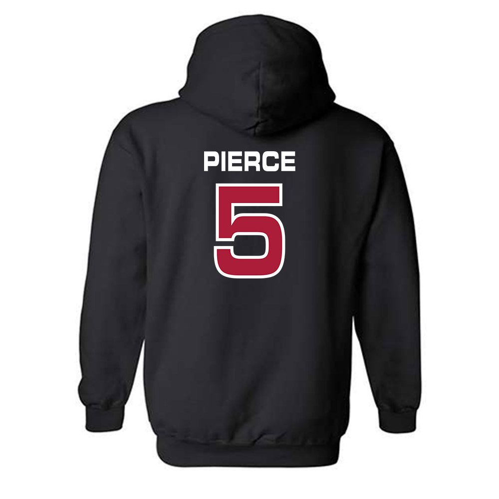 CWU - NCAA Football : Jack Pierce - Classic Shersey Hooded Sweatshirt-1