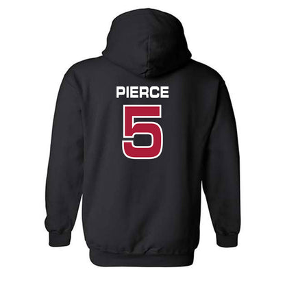 CWU - NCAA Football : Jack Pierce - Classic Shersey Hooded Sweatshirt-1