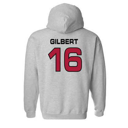 CWU - NCAA Softball : Ellie Gilbert - Classic Shersey Hooded Sweatshirt-1