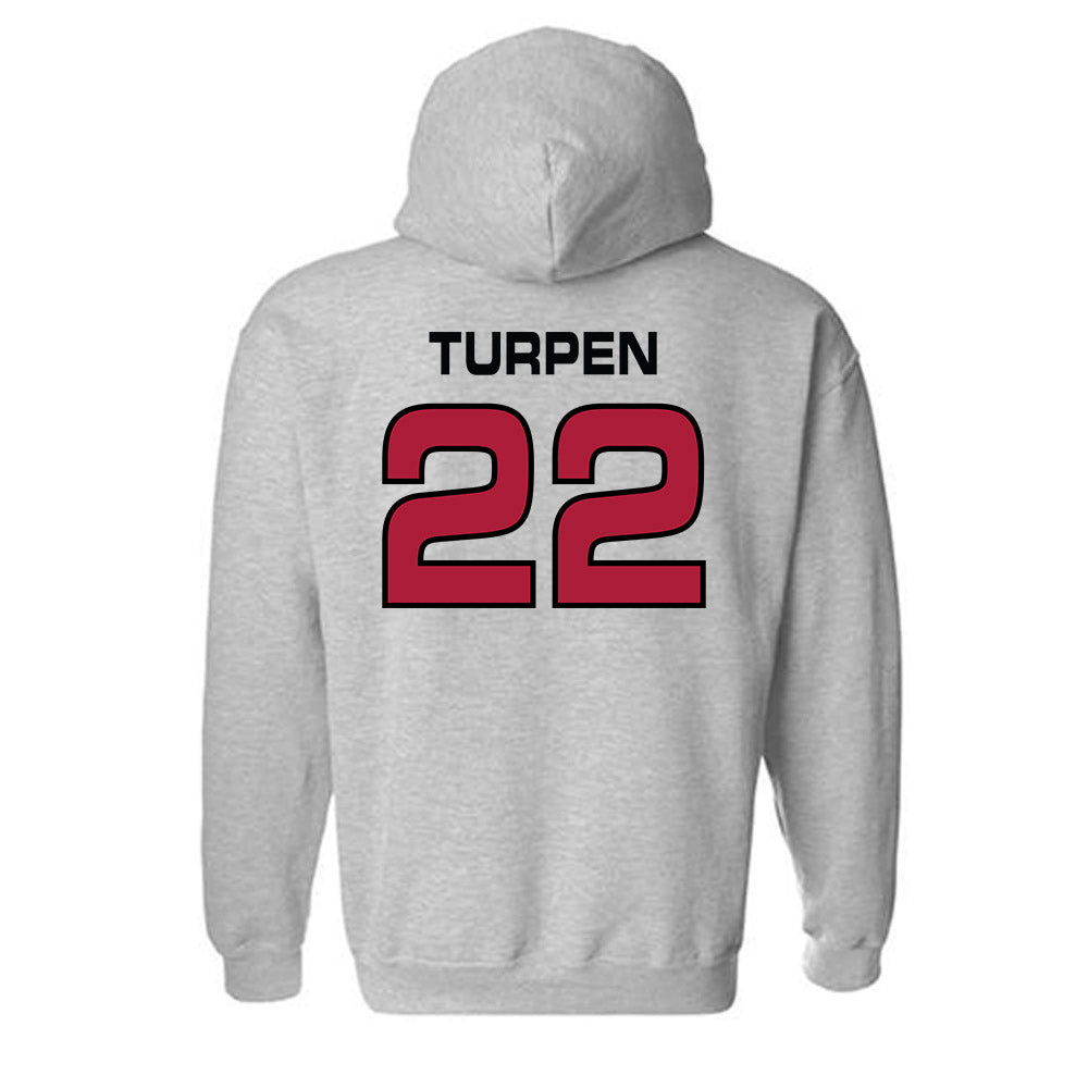 CWU - NCAA Softball : Lizzy Turpen - Classic Shersey Hooded Sweatshirt-1