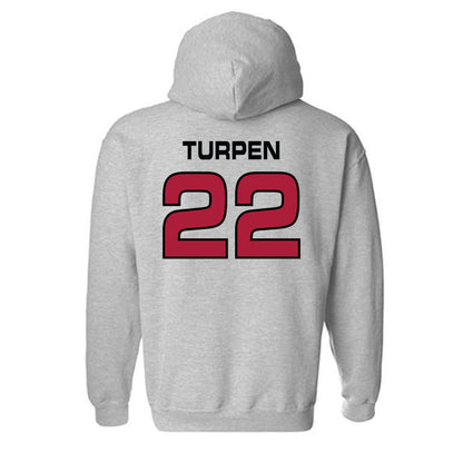 CWU - NCAA Softball : Lizzy Turpen - Classic Shersey Hooded Sweatshirt-1