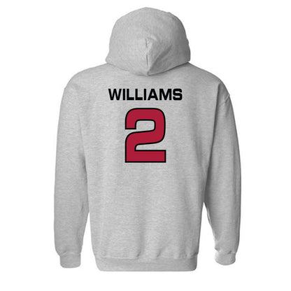 CWU - NCAA Football : King Williams - Classic Shersey Hooded Sweatshirt-1