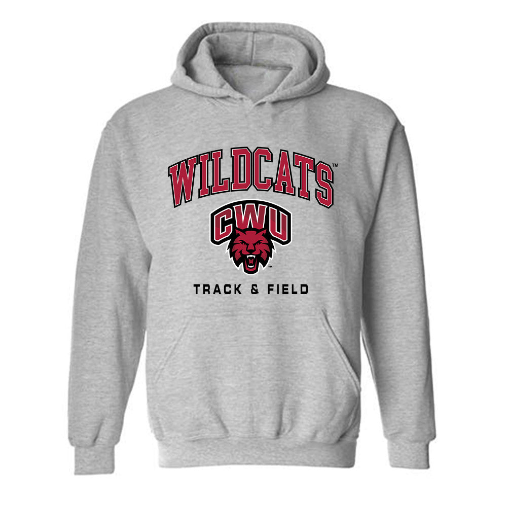 CWU - NCAA Men's Track & Field : Brady Holland - Classic Shersey Hooded Sweatshirt-0