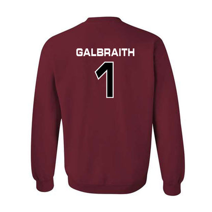 CWU - NCAA Women's Soccer : Danika Galbraith - Classic Shersey Crewneck Sweatshirt-1