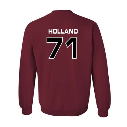CWU - NCAA Football : Brady Holland - Classic Shersey Crewneck Sweatshirt-1