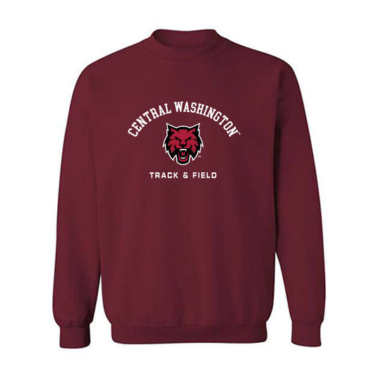 CWU - NCAA Men's Track & Field : Calvon Baker - Classic Shersey Crewneck Sweatshirt-0