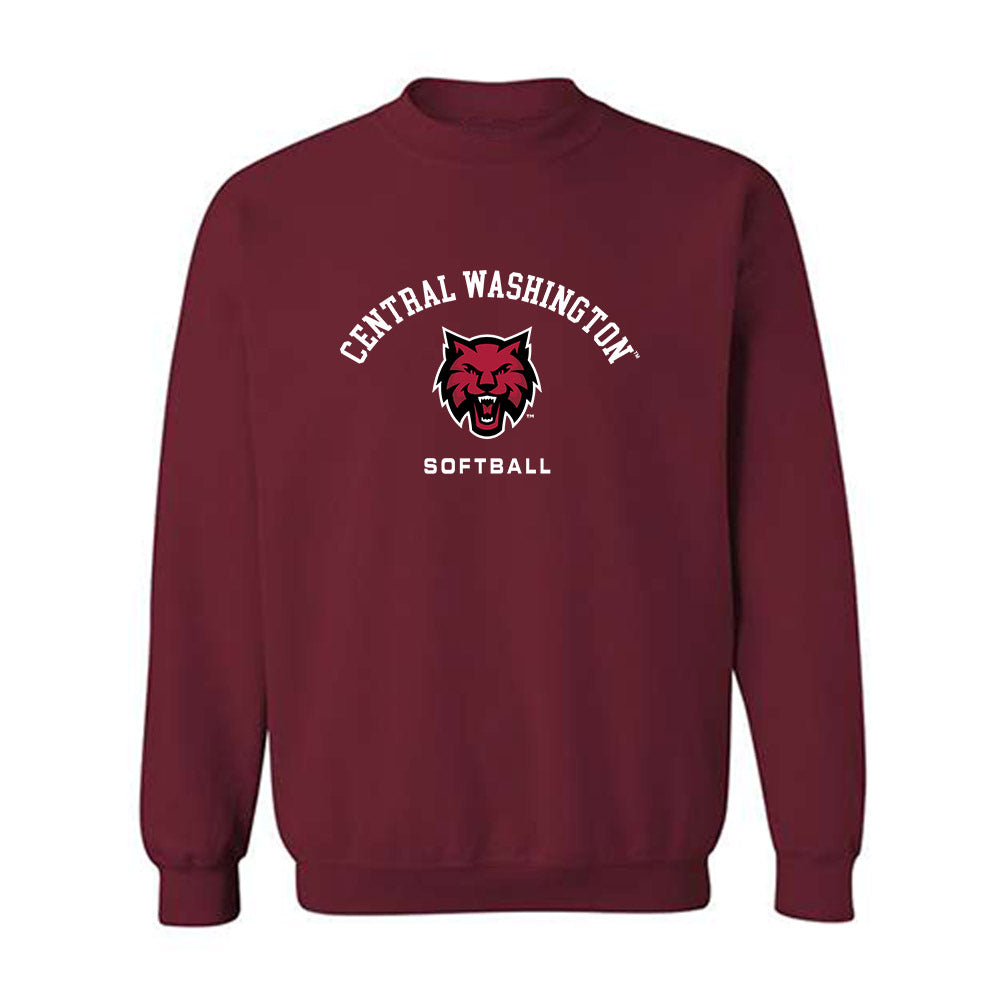 CWU - NCAA Softball : Joelie Eder - Classic Shersey Crewneck Sweatshirt-0