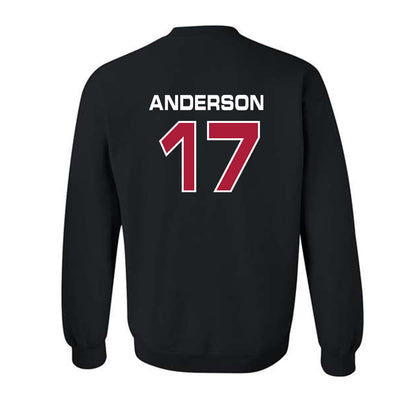 CWU - NCAA Baseball : Drake Anderson - Classic Shersey Crewneck Sweatshirt-1