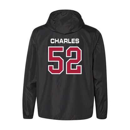 CWU - NCAA Football : Royal Charles - Windbreaker-1