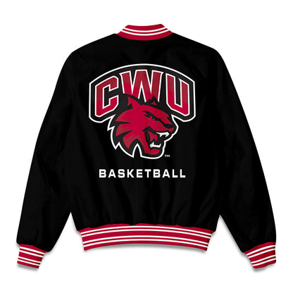 CWU - NCAA Women's Basketball : Rylee Leishman - Bomber Jacket-1