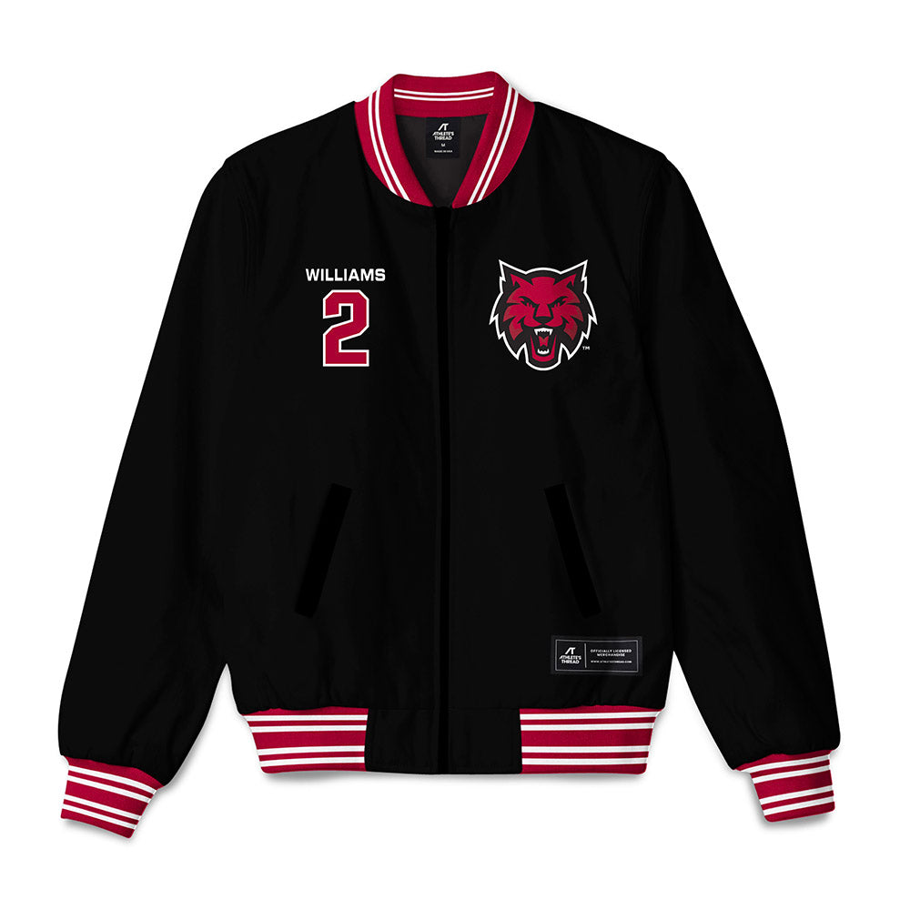 CWU - NCAA Football : King Williams - Bomber Jacket-0