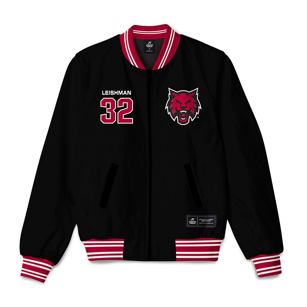 CWU - NCAA Women's Basketball : Rylee Leishman - Bomber Jacket-0
