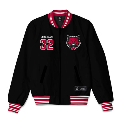 CWU - NCAA Women's Basketball : Rylee Leishman - Bomber Jacket-0