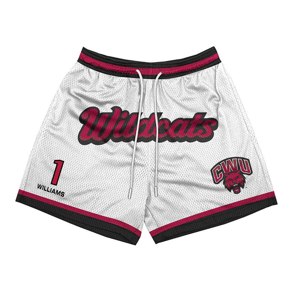 CWU - NCAA Men's Basketball : Eli Williams - Shorts-0