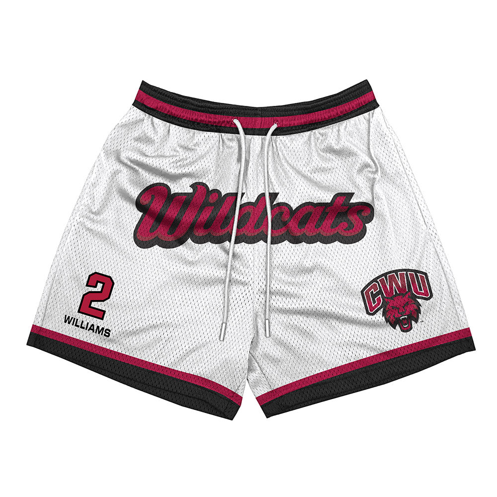 CWU - NCAA Football : King Williams - Shorts-0