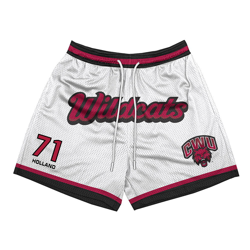 CWU - NCAA Football : Brady Holland - Shorts-0