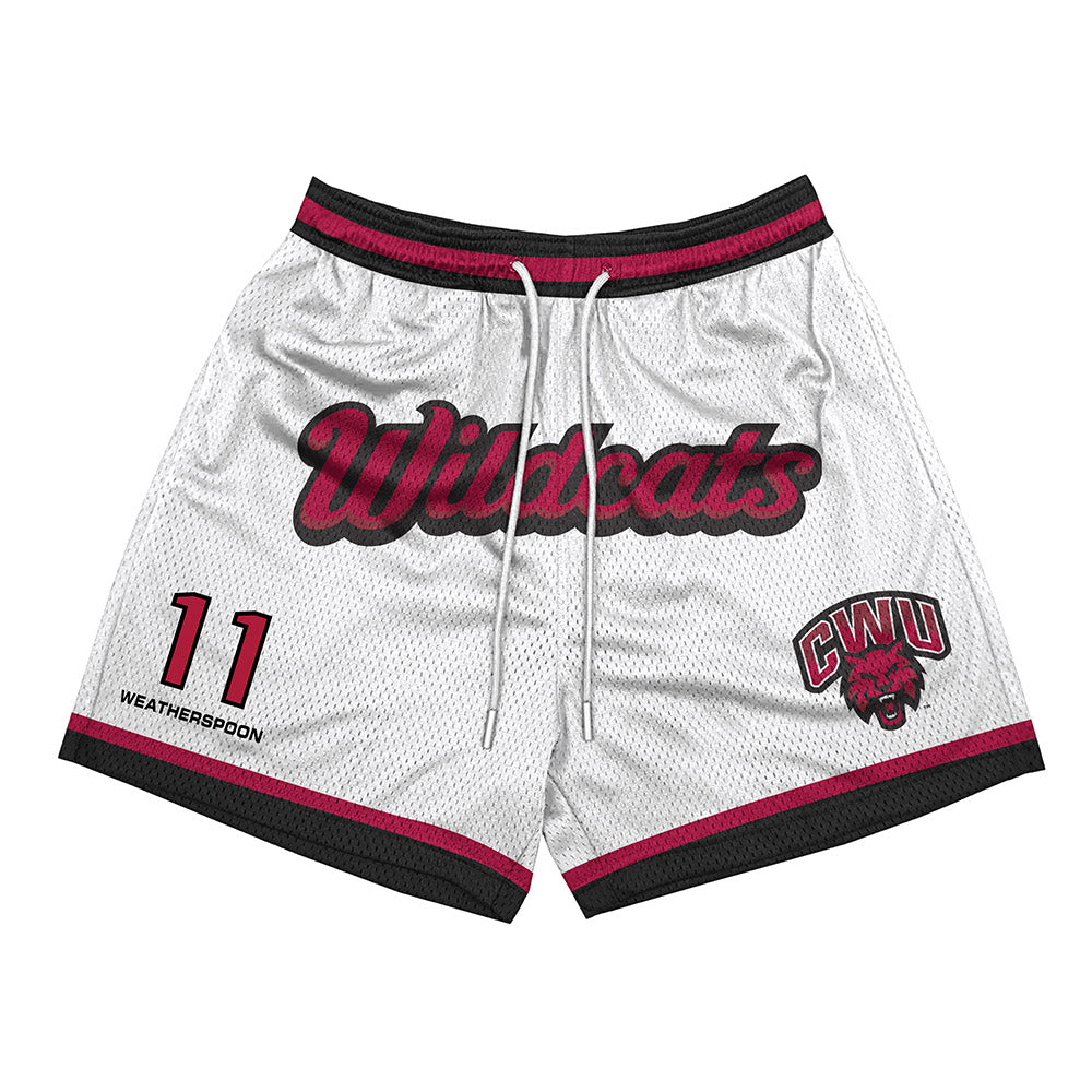 CWU - NCAA Men's Basketball : Treyshawn Weatherspoon - Shorts-0