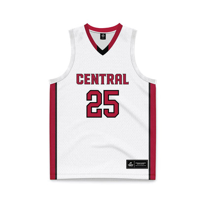 CWU - NCAA Men's Basketball : Isaiah Cuellar - White Basketball Jersey-0