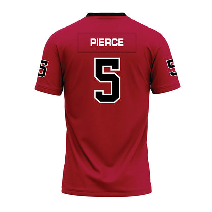 CWU - NCAA Football : Jack Pierce - Crimson Premium Football Jersey-2