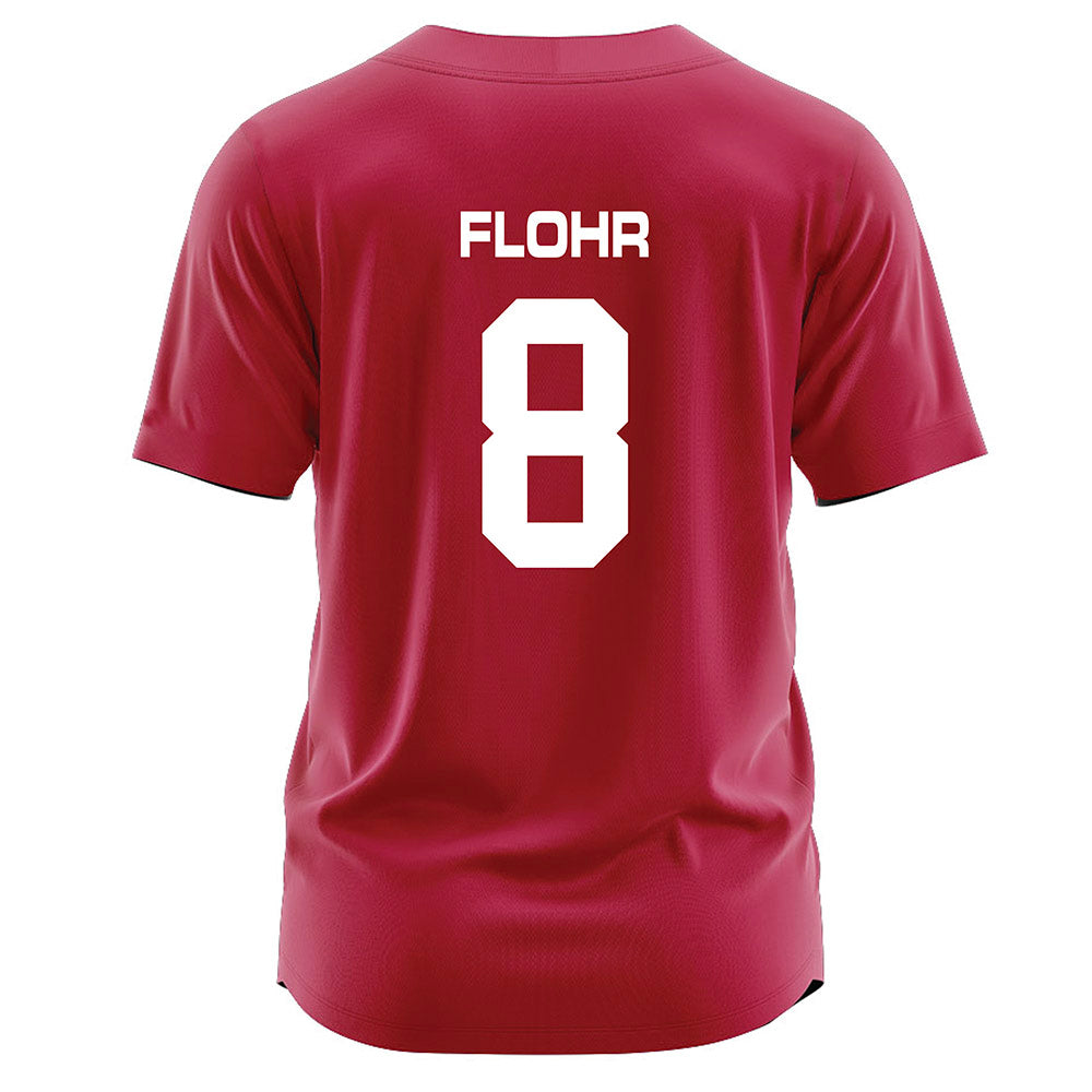 CWU - NCAA Softball : Alex Flohr - Crimson Jersey-1