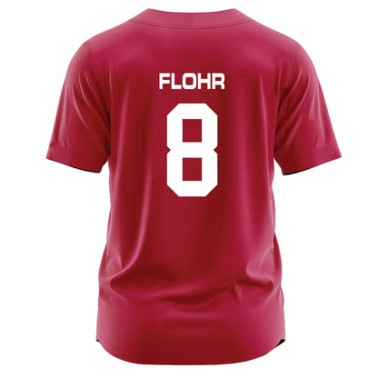 CWU - NCAA Softball : Alex Flohr - Crimson Jersey-1