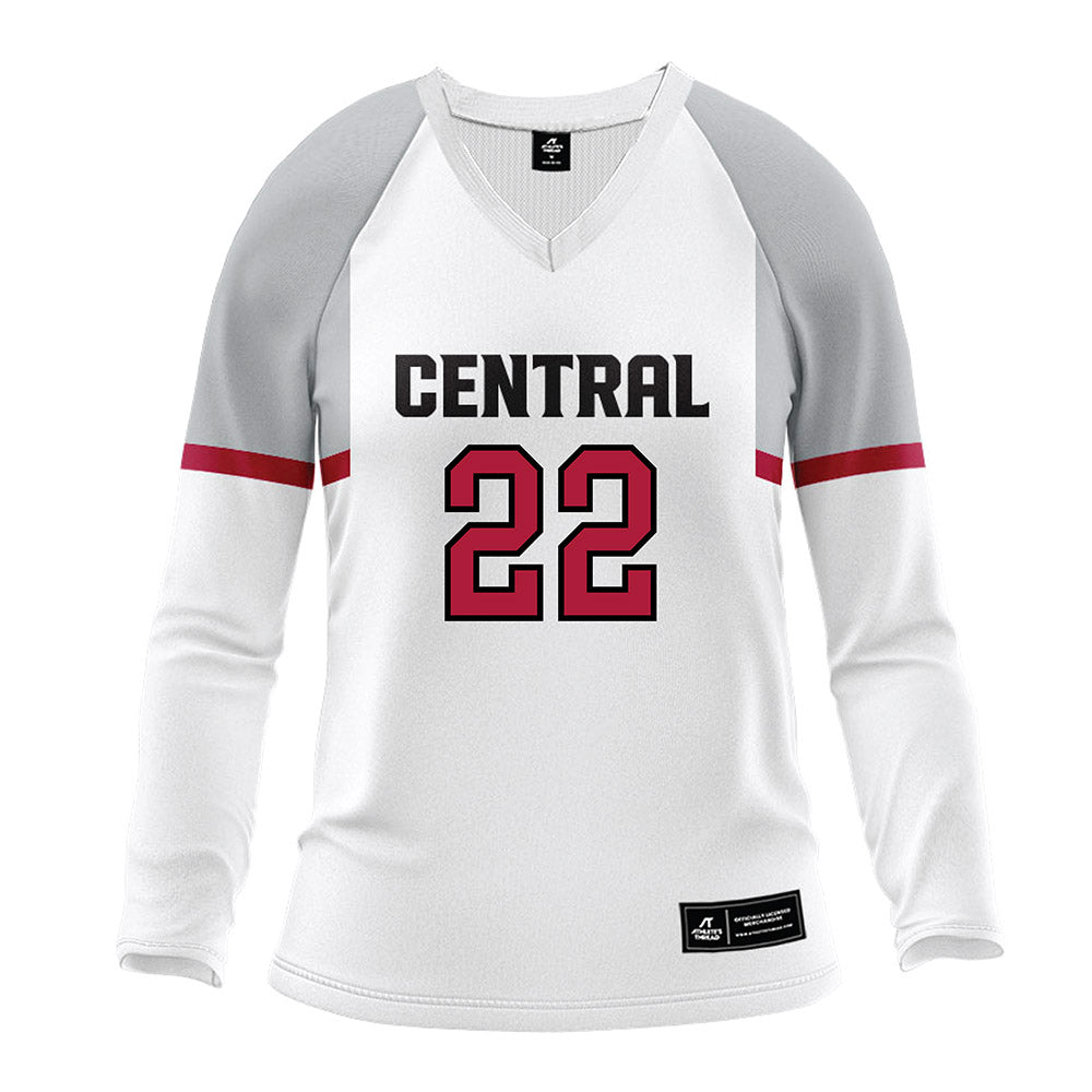 CWU - NCAA Softball : Lizzy Turpen - White Volleyball Jersey-0