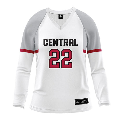 CWU - NCAA Softball : Lizzy Turpen - White Volleyball Jersey-0