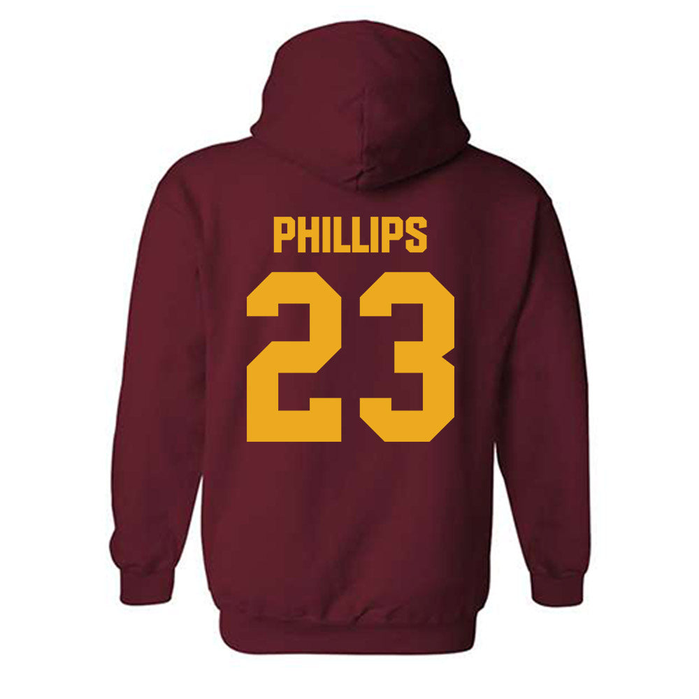UMSL - NCAA Men's Basketball : Demetris Phillips - Classic Shersey Hooded Sweatshirt-1
