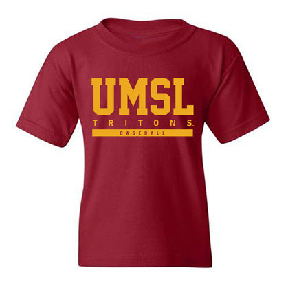 UMSL - NCAA Baseball : Bryce Stenzel - Classic Shersey Youth T-Shirt-0