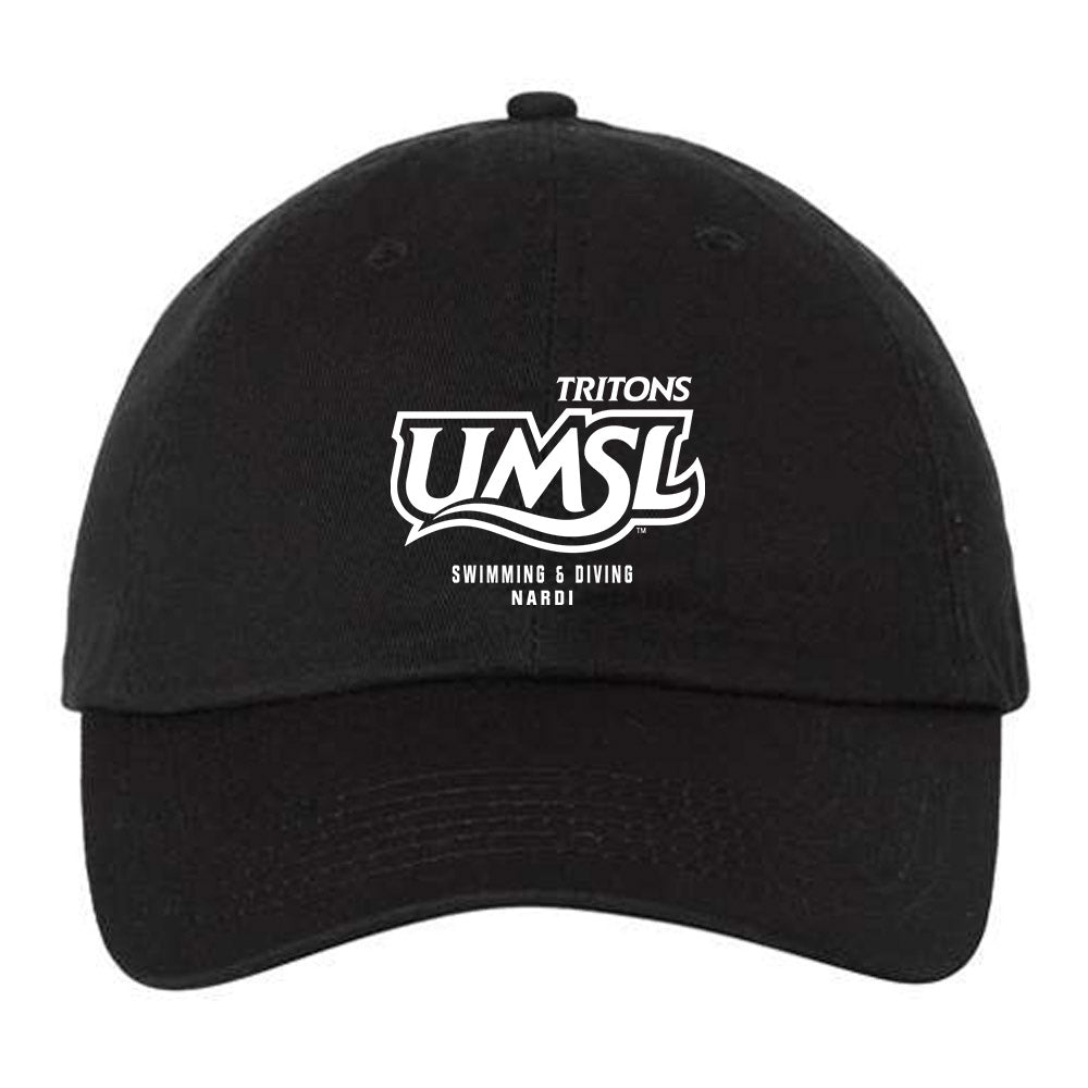 UMSL - NCAA Men's Swimming & Diving : Mattia Nardi - Dad Hat-0