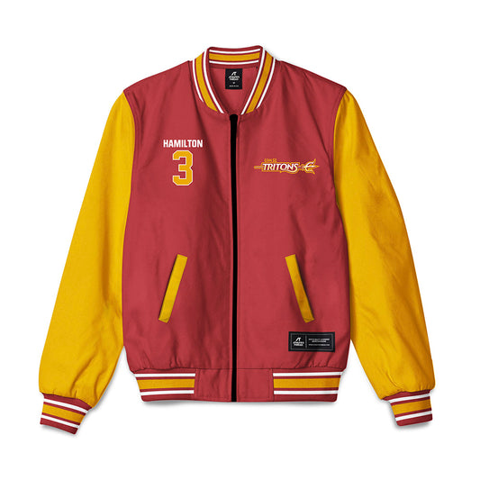 UMSL - NCAA Men's Basketball : Jake Hamilton - Bomber Jacket-0