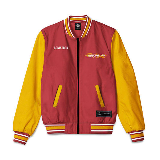 UMSL - NCAA Men's Swimming & Diving : Gentry Comstock - Bomber Jacket-0