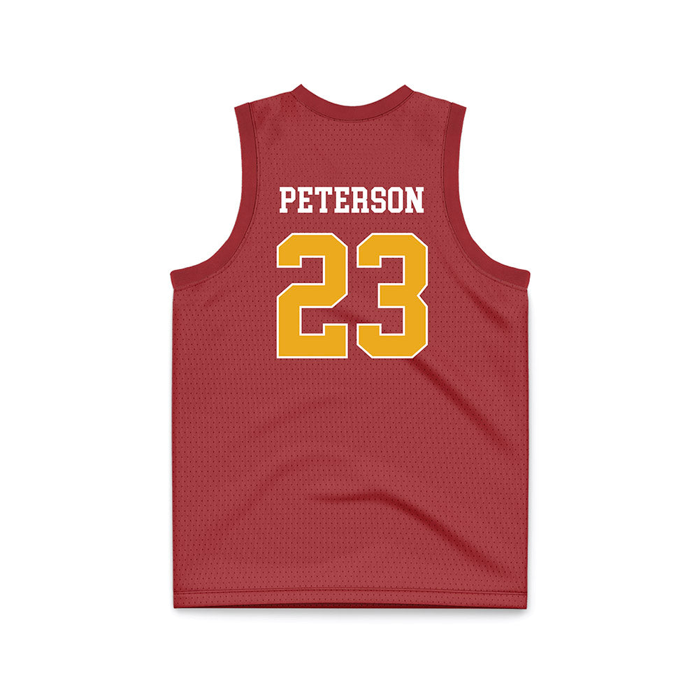 UMSL - NCAA Women's Basketball : Abby Peterson - red Basketball Jersey-1