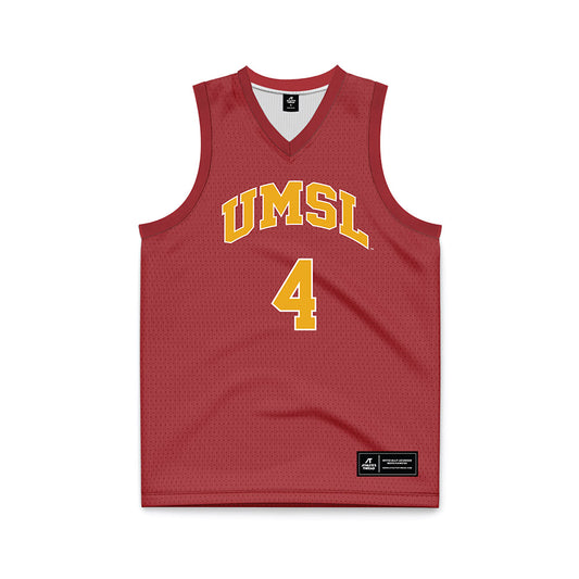 UMSL - NCAA Women's Basketball : Lexi Hanna - red Basketball Jersey-0