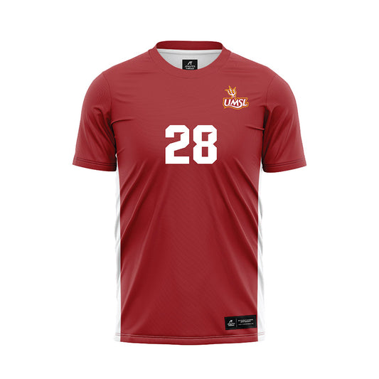 UMSL - NCAA Women's Soccer : Aubrey Rego - Red Soccer Jersey-0