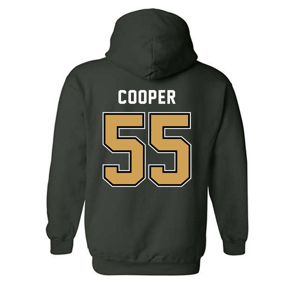 Wright State - NCAA Men's Basketball : Michael Cooper - Hooded Sweatshirt-1