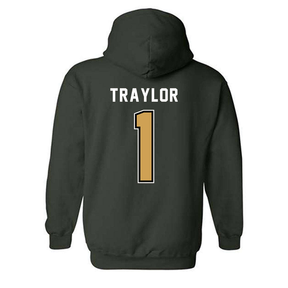 Wright State - NCAA Men's Basketball : Chadlyn Traylor - Hooded Sweatshirt-1