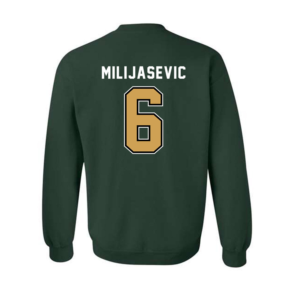 Wright State - NCAA Men's Basketball : Ilija Milijasevic - Crewneck Sweatshirt-1