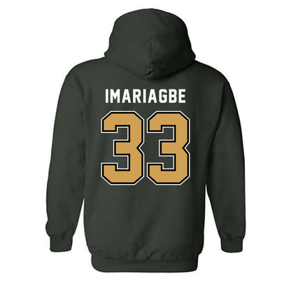 Wright State - NCAA Men's Basketball : Michael Imariagbe - Hooded Sweatshirt-1