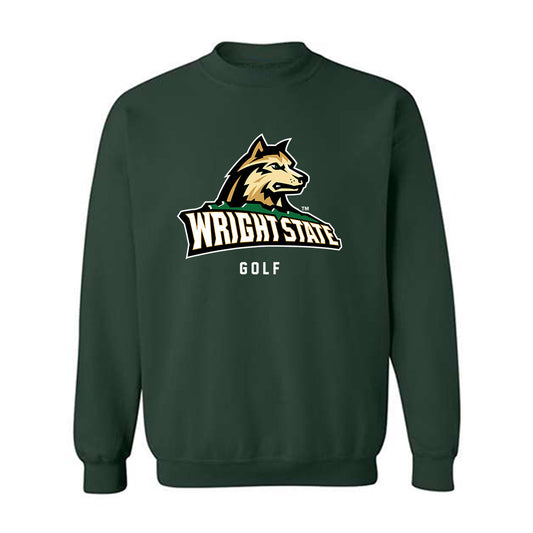 Wright State - NCAA Men's Golf : Brian Burkett - Crewneck Sweatshirt-0