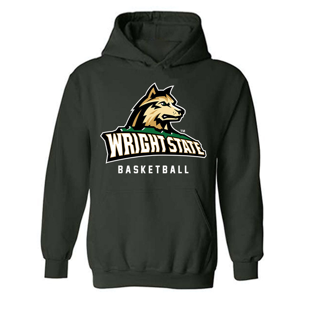 Wright State - NCAA Women's Basketball : Olivia Brown - Hooded Sweatshirt-0