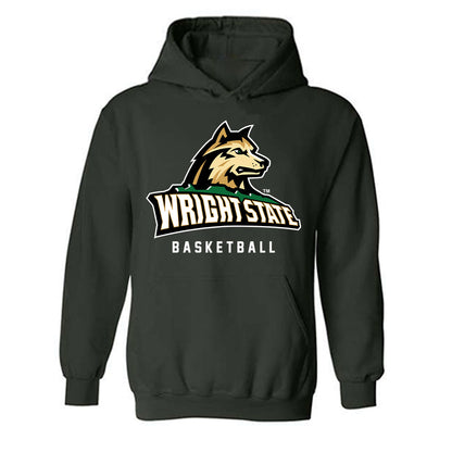 Wright State - NCAA Women's Basketball : Olivia Brown - Hooded Sweatshirt-0