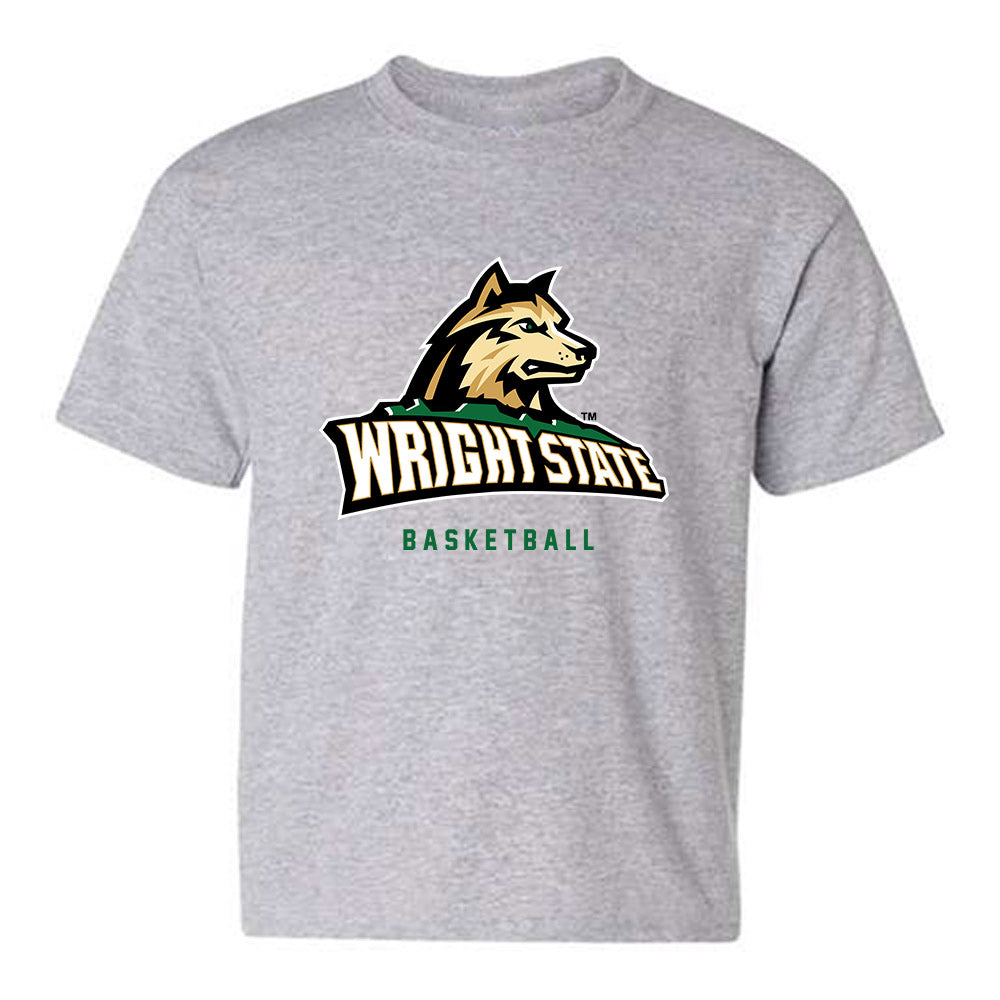 Wright State - NCAA Men's Basketball : Sam Alamutu - Youth T-Shirt-0