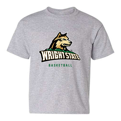 Wright State - NCAA Men's Basketball : Sam Alamutu - Youth T-Shirt-0