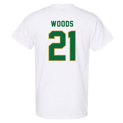 Wright State - NCAA Men's Basketball : Logan Woods - T-Shirt-1