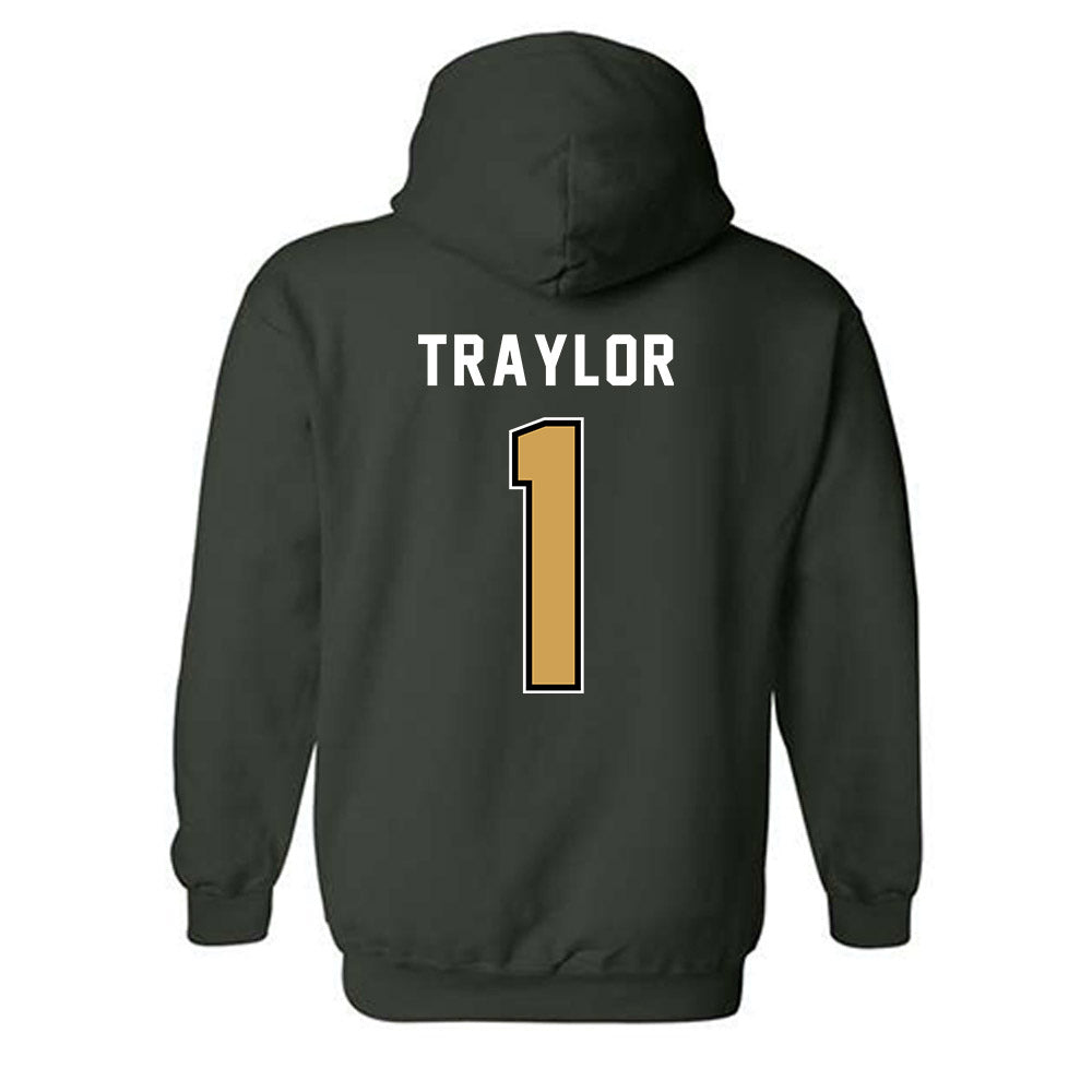 Wright State - NCAA Men's Basketball : Chadlyn Traylor - Hooded Sweatshirt-1