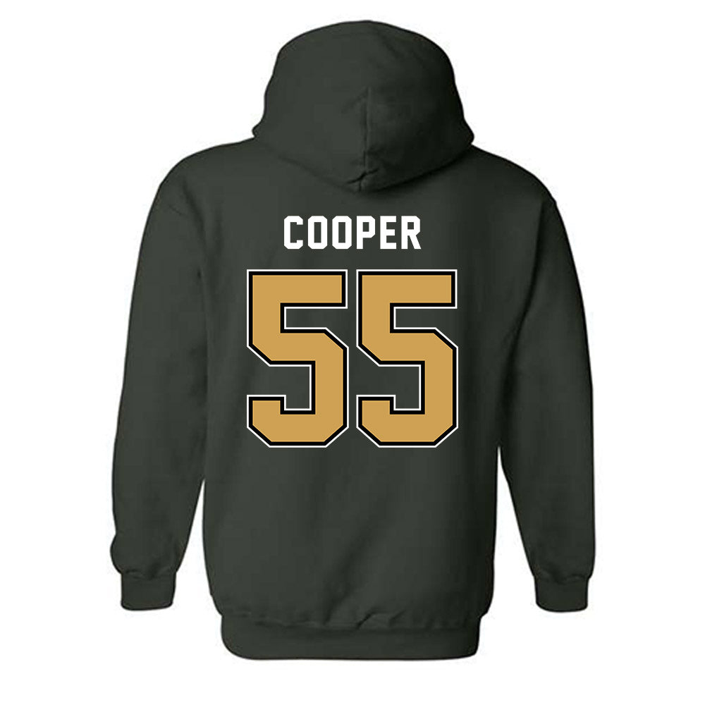 Wright State - NCAA Men's Basketball : Michael Cooper - Hooded Sweatshirt-1