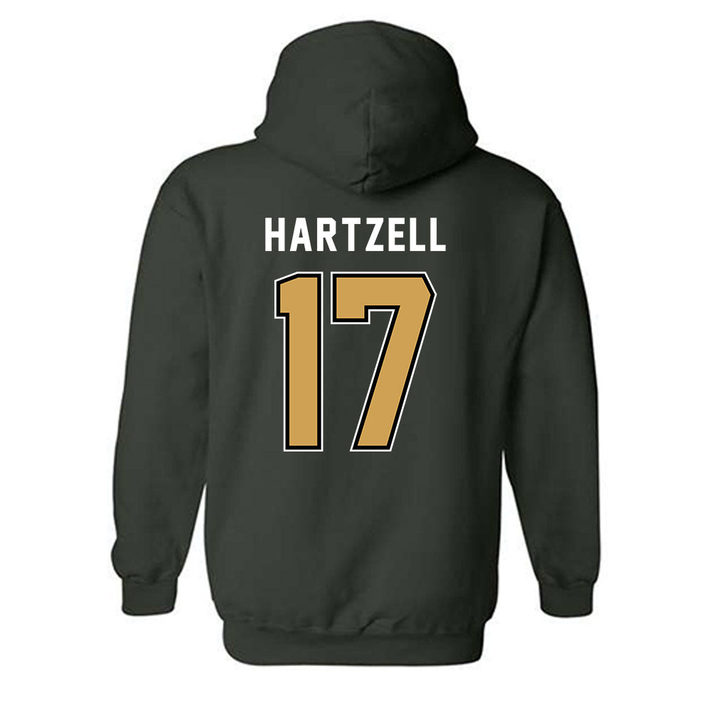 Wright State - NCAA Baseball : Warren Hartzell - Hooded Sweatshirt-1