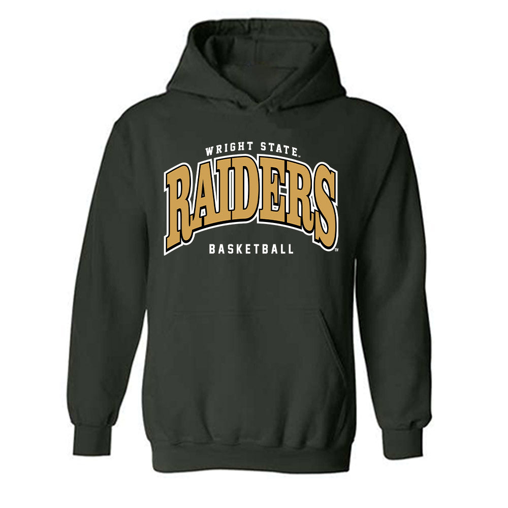 Wright State - NCAA Men's Basketball : Ilija Milijasevic - Hooded Sweatshirt-0